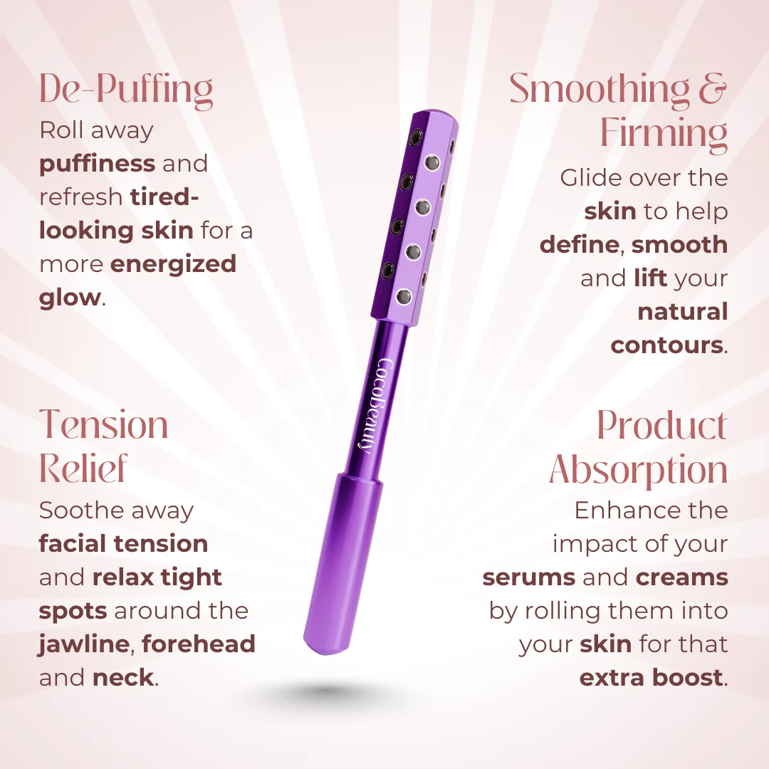 CocoBeauty LuxeLift™ Lymphatic Drainage Roller - Image 3