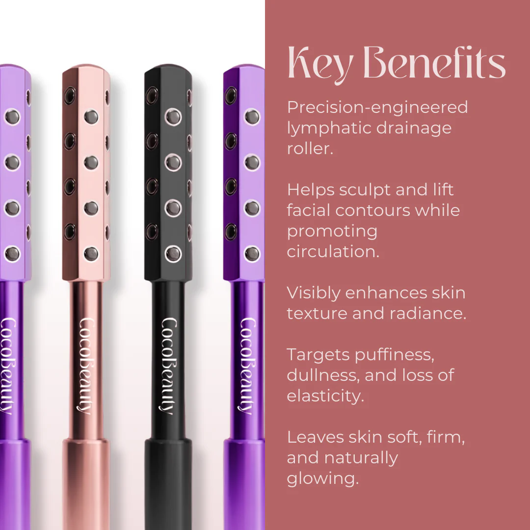 CocoBeauty LuxeLift™ Lymphatic Drainage Roller - Image 4